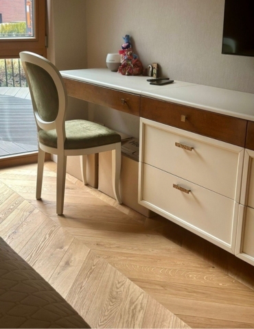 Classic Chevron Parquet in Interior Design
